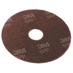Surface Prep Pads, 17-Inch, Brown - C-SCOTCHBRITE SURFACE