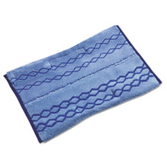 HYGEN Wet/Scrub Microfiber Plus Pad, 17 1/2w x 12d, Blue
