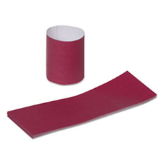 Napkin Bands, Burgundy - PPR NAPK BAND 1.5X4.25 SELF-STK