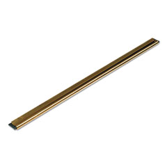 Golden Clip Brass Channel
with Black Rubber Blade &amp;
Clip, 18 Inches, Straight -
GOLDEN CLIP 18&quot; BRASSCHANNEL
W/RUBBER &amp; CLIP
