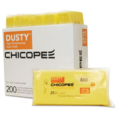 Disposable Dust Cloths, 10 1/4 x 24, Yellow,