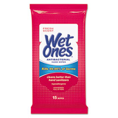 Antibacterial Moist Towelettes Travel Pack,