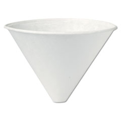 Funnel-Shaped Medical &amp;
Dental Cups, Treated Paper, 6
oz., 250/Bag - TREATED PPR
FNNL CUP 6OZ WHI 10/250