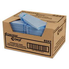 Utility Towels, 21 x 13, Blue, 150/Carton - CHIX