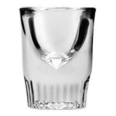 Whiskey Shot Glass, 1 1/4 oz, Clear - 1.25 OZ. WHISKEY
