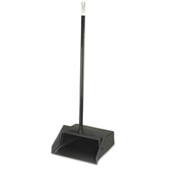 Duo-Pan? Upright Lobby Pan,
Plastic, 12&quot; Wide, 30&quot;
Handle, Black - LOBBY PAN
PLASTIC 12&quot;WIDE (1)METAL
HANDLE