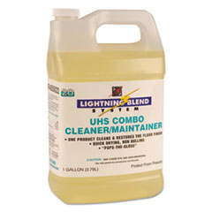 UHS Combo Floor
Cleaner/Maintainer, Citrus
Scent, Liquid, 1 gal. Bottle
- #20 UHS CMBO CLNR/MNTR 4/1GL