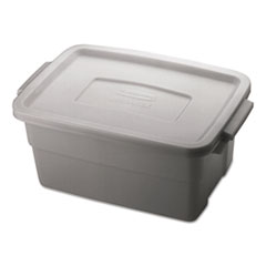 Roughneck Storage Box, 3gal, Steel Gray - ROUGHNECK,3GAL