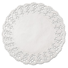 Kenmore Lace Doilies, Round, 18&quot;, White - KENMORE CAKE