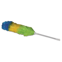 Polywool Duster, Green/Yellow/Blue, 23&quot;, White