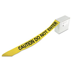 Barrier Tape, &quot;Caution Do Not Enter&quot; Text, 3&quot; x 1000 Ft.,