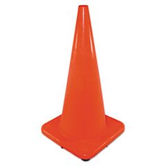 Safety Cone, Unmarked, Plastic, 28&quot; Orange - CONE,