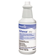 Glass &amp; Multi-Surface Cleaner, Liquid, 1 qt.