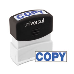 Message Stamp, COPY,
Pre-Inked/Re-Inkable, Blue -
STAMP,COPY,BE