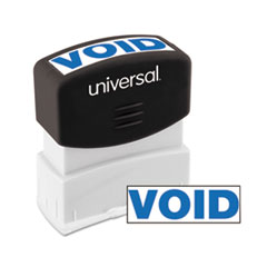 Message Stamp, VOID,
Pre-Inked/Re-Inkable, Blue -
STAMP,VOID,BE
