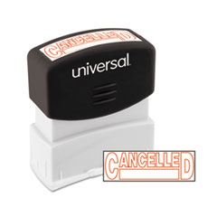 Message Stamp, CANCELLED,
Pre-Inked/Re-Inkable, Red -
STAMP,CANCELLED,RD