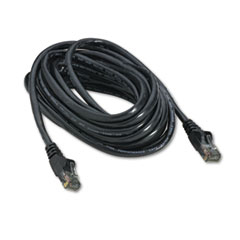 High Performance CAT6 UTP Patch Cable, 14 ft., Black -