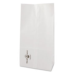 SOS Bakery Bag Dubl Wax?, 7 1/8&quot; x 13 11/16&quot;, White -