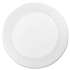 Plastic Dinnerware, Plate, 7&quot; Diameter, Clear - PLAS PLT