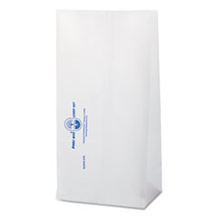Dubl Wax Grease-Resistant Bakery Bags, 6 1/8 x 4 x 12