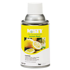 Metered Dry Deodorizer Refills, Lemon Peel, 7oz,