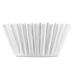 Flat Bottom Coffee Filters, Paper, 24 Cup Size - TEA FLTR