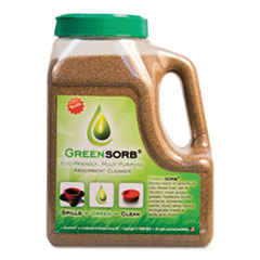 Sorbent, Clay, 4 lb Shaker Bottle - SORBENT,GREENSORB,4LB