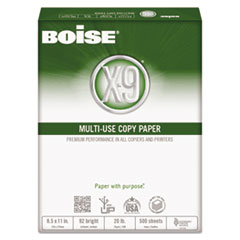 X-9 Copy Paper, 92 Brightness, 20lb, 8-1/2 x11,