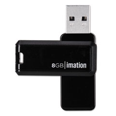 Swivel USB Flash Drive, 8 GB - DRIVE,SWIVEL FLASH,8GB