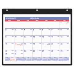 Monthly Desk/Wall Calendar, 11 x 8 1/4, White, 2015 -