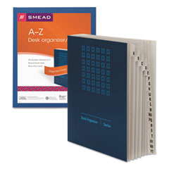 Deluxe Expandable Desk File, A-Z Index, Letter Size,