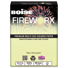 FIREWORX Colored Paper, 20lb, 8-1/2 x 11, Garden Springs