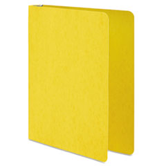 Recycled PRESSTEX Round Ring Binder, 1&quot; Capacity, Yellow -