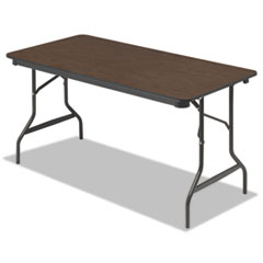 Economy Wood Laminate Folding Table, Rectangular, 60w x
