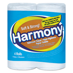 Harmony Toilet Tissue, 2-Ply, White, 76 Sheets/Roll - 176