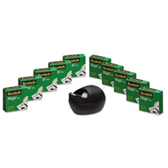 Magic Tape Value Pack with Black Karim Rashid Dispenser,