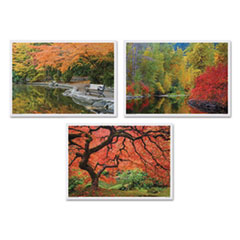 Fall Multi-Pack Placemats, 10 x 14, Three Different Scenes