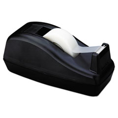 Deluxe Desktop Tape Dispenser, Attached 1&quot; core,