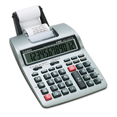 HR-100TM Two-Color Portable
Printing Calculator, 12-Digit
LCD, Black/Red -
CALCULATOR,PRINTING,SV
