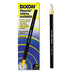 China Marker, Black, Dozen - MARKER,CHINA,BK