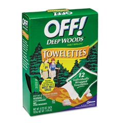 Deep Woods Towelettes - OFF! DEEP WOODS TOWEL25% DEET RETL