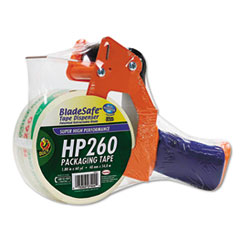 Bladesafe Antimicrobial Tape Gun w/Tape, 3&quot; Core,