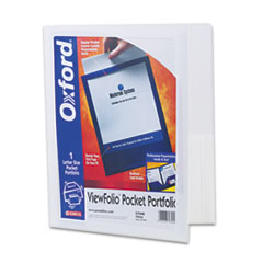 ViewFolio Polypropylene Portfolio, 50-Sheet Capacity,