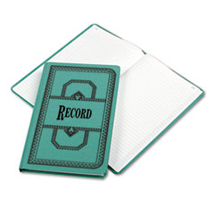 Record/Account Book, Record Rule, Blue, 300 Pages, 12 1/8