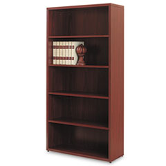 10500 Series Laminate Bookcase, Five-Shelf, 36w x
