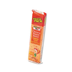 Sandwich Crackers, Cheese &amp; Peanut Butter, 8-Piece Snack