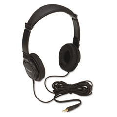 Hi-Fi Headphones, Plush Sealed Earpads, Black -