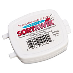 Sortkwik Fingertip Moisteners, 1 oz, Pink -