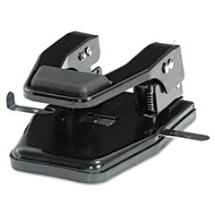 40-Sheet Heavy-Duty Two-Hole Punch, 9/32&quot; Holes, Padded