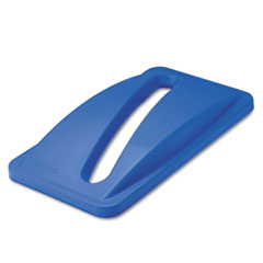 Slim Jim Paper Recycling Top,
20 3/8 x 11 3/8 x 2 3/4, Dark
Blue - C-SLIM JIM RECYCLE TOP
BLUE